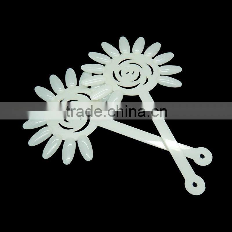 120 color chart Nail Polish Display Color Chart False Palette Practice Clear/White