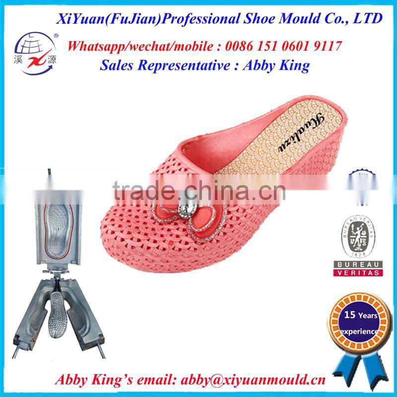 Hot Sale Casual Jelly PVC Making Shoe mould, High Quality Making Shoe mold, Soft PVC jelly Making slipper die