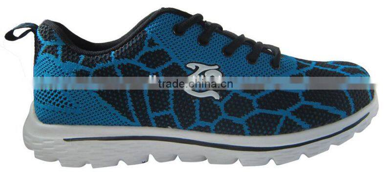 2016 fashion flying knit sport shoes for men