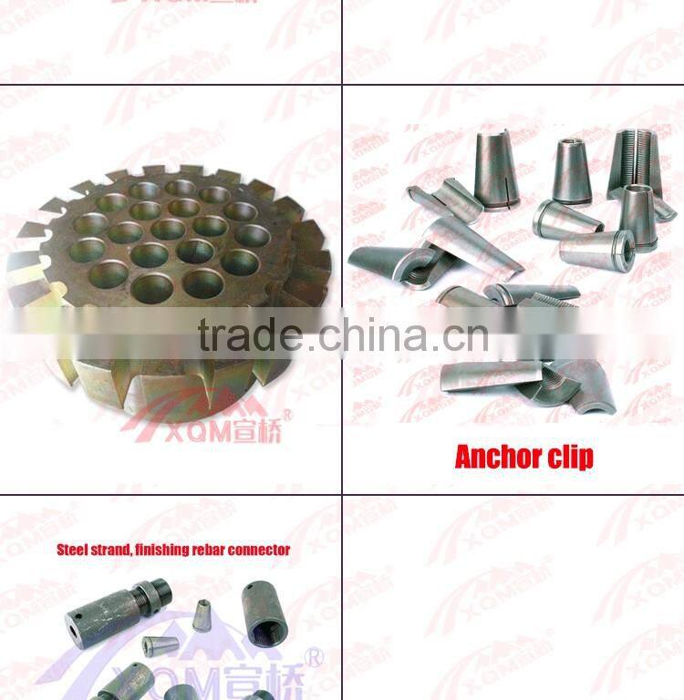 M15L type porous single hole anchorage connector assembly