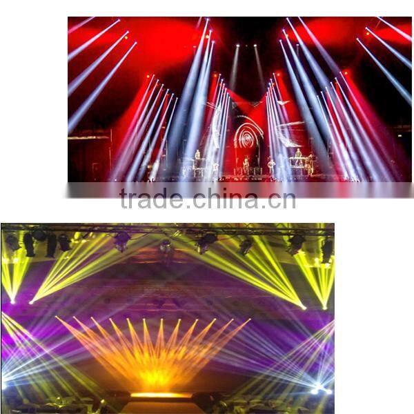 2016 Newest 280w 10r beam spot wash moving head light /dj night club stage lighting