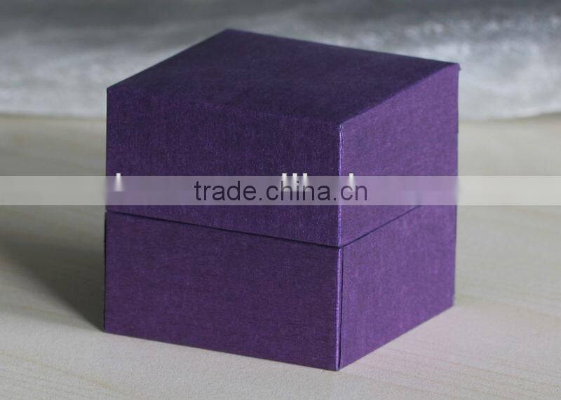 Purple Custom Plastic Light Earrings Box