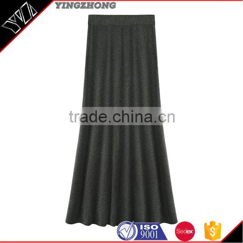 Posed fairy elegant dress female age season long trendy black skirts