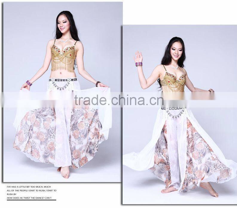 Silk Nice Expansion Beautiful Comfortable Belly Dance Skirt Pants(2131)