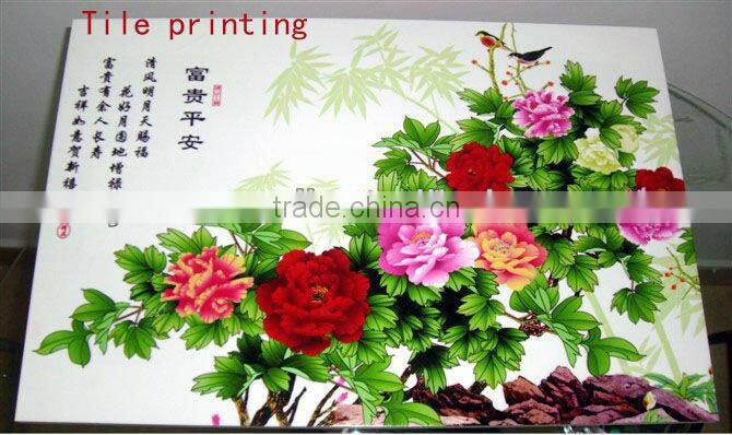2016 China Shanghai Ceramic Tile Digital Flatbed Printer
