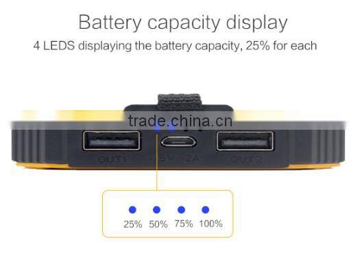Solar phone chargers power bank for digital camera