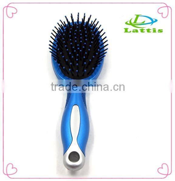 Low price high quality nylon plastic big hair brush spotted Hair Brush