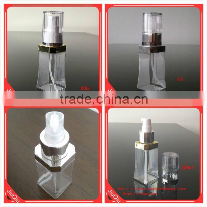 60ml foam bottle pump sprayer used for medical or cosmetic with low price and high quality