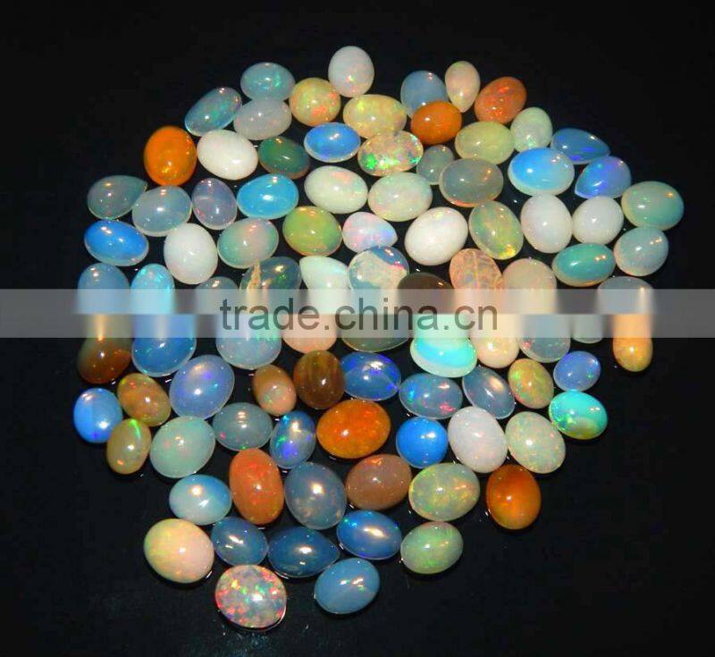 High quality 8- 14mm All size Multi Shape Loose Gemstone Opal Cab