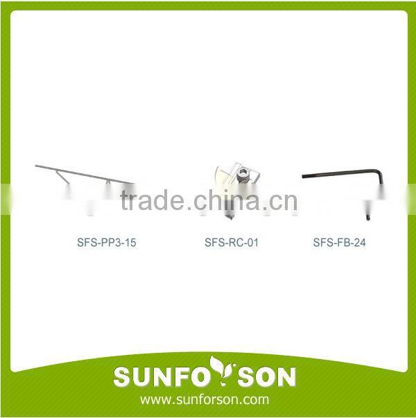 Al6005 Single/Double Row Solar Panel Carport Mount Stucture Support