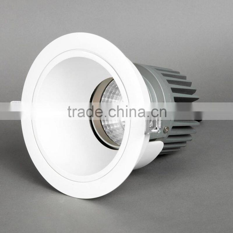 High power 30w 50w cob led wall wash downlight