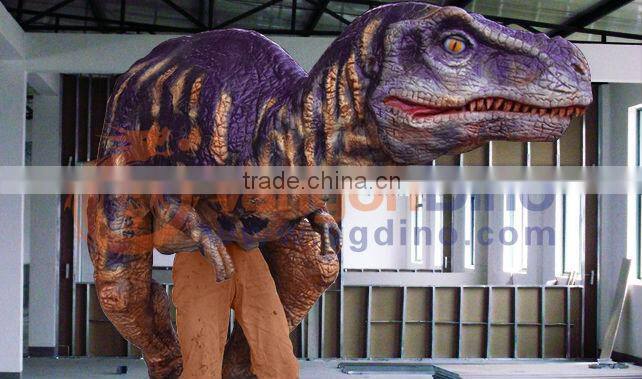 The dinosaur costume