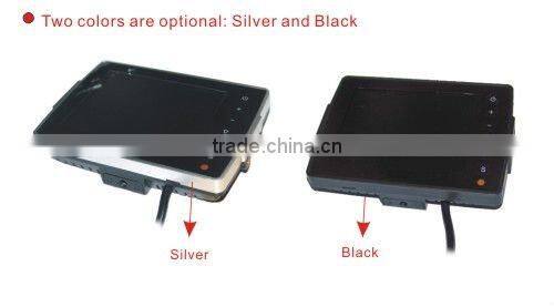 5 inch car safety system with touch button monitor