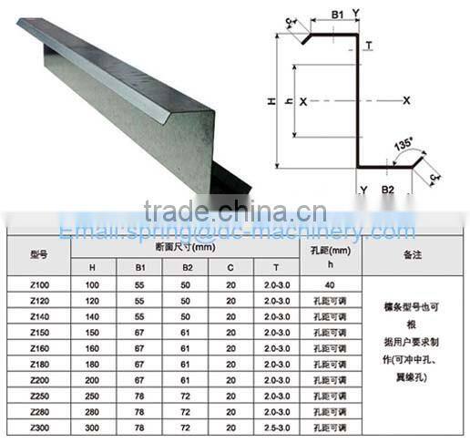 DC New product multifunctional C Z metal purlin cold roll former, C purlin steel