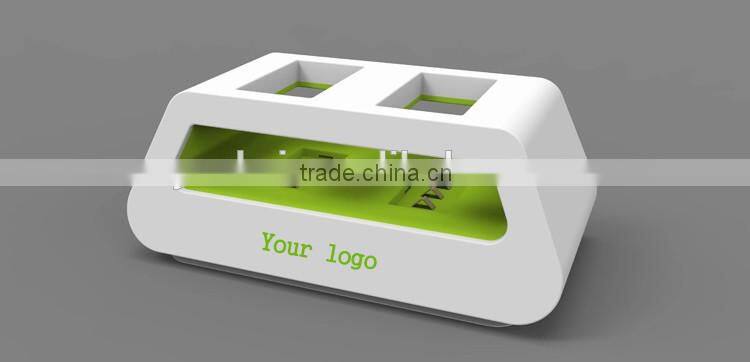 2015 power bank supplier/10000mah external battery powerbank/led light mobile charger