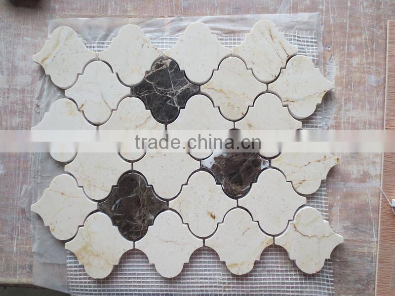 China want to sell white marble mosaic tile