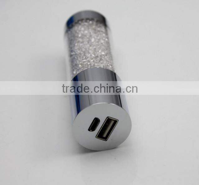 Private Mould Nice Looking Crystal Powerbank from Shenzhen Factory
