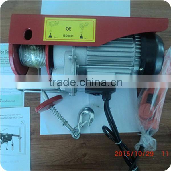PA Mini Electric Hoist with Wireless Remote Control