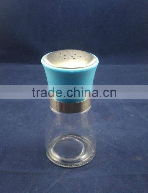 salt pepper shaker with 150ml glass bottle