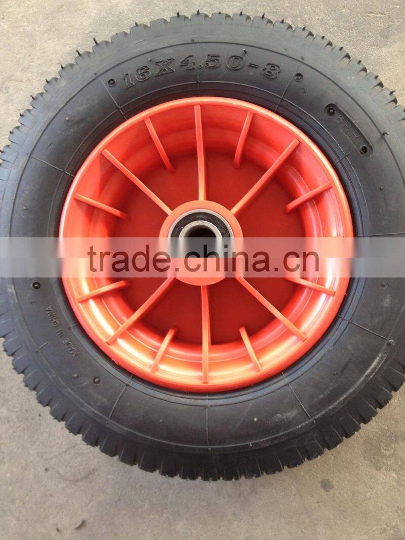 Flat free wheel 16x4.50-8 for Australia market