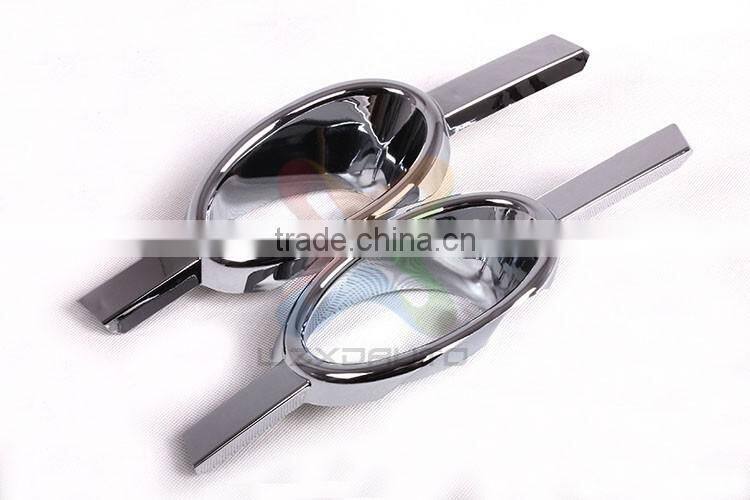 SET FRONT CHROME FOG LAMP LIGHT COVER FRONT FOG LAMP FOR BYD S6