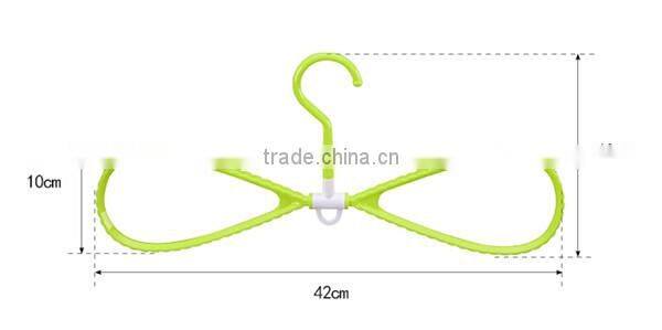 Hot selling Plastic Multifunction rotate Hanger