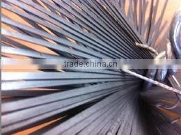 round flat metal wire chimney brush