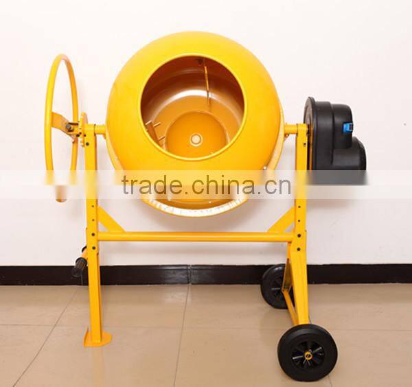 Mini Mobile Hand Operate Electric Motor Gasoline Power Construction Equipment Machine Concrete Mixer Cement Mixer