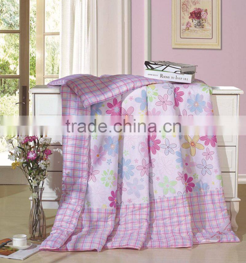 2015 China Washable summer quilt bedspread patchwork,cheap baby quilt cover