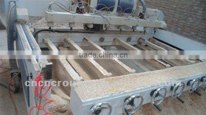 Eight Spindles 4 axis cnc Machine with mass production for table legs and stair handrails
