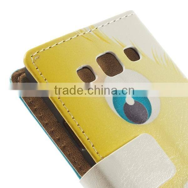 for samsung galaxy A3 case,stand pu leather wallet case for samsung galaxy A3 stylish case,wholesale