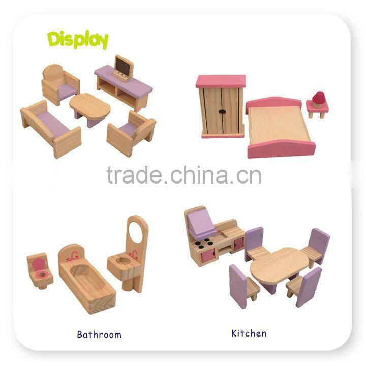 Colorful Toys Wooden Furniture