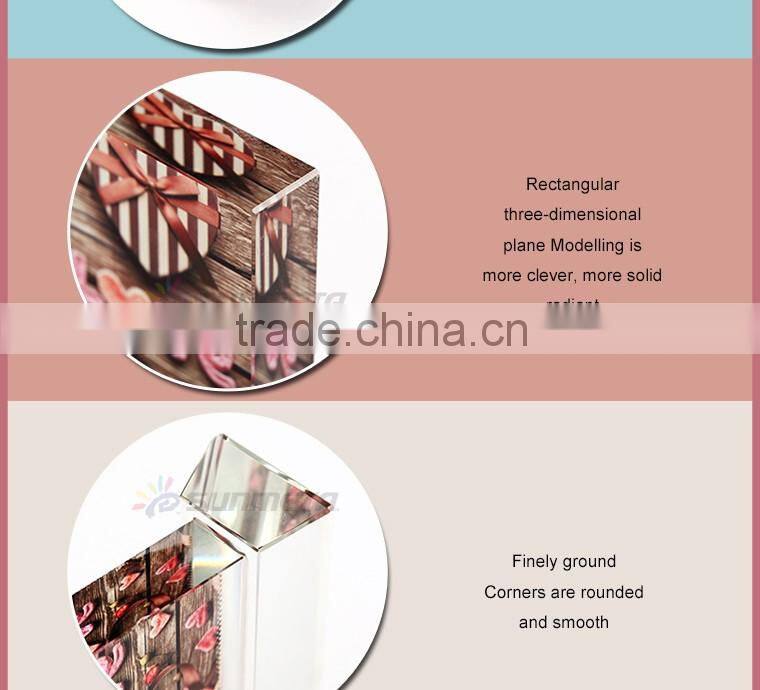 Sunmeta Directly Sublimation Coated Crystal, Crystal Home Decorative Items