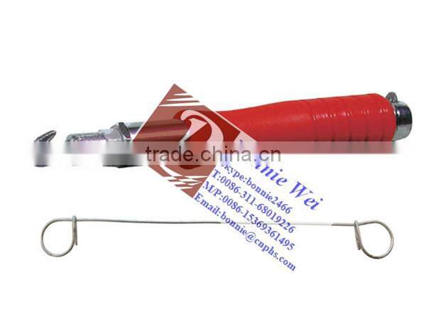 Loop tie wire tool for rebar tie wire