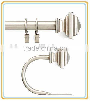 Nickel Decorative Birdcage Rod