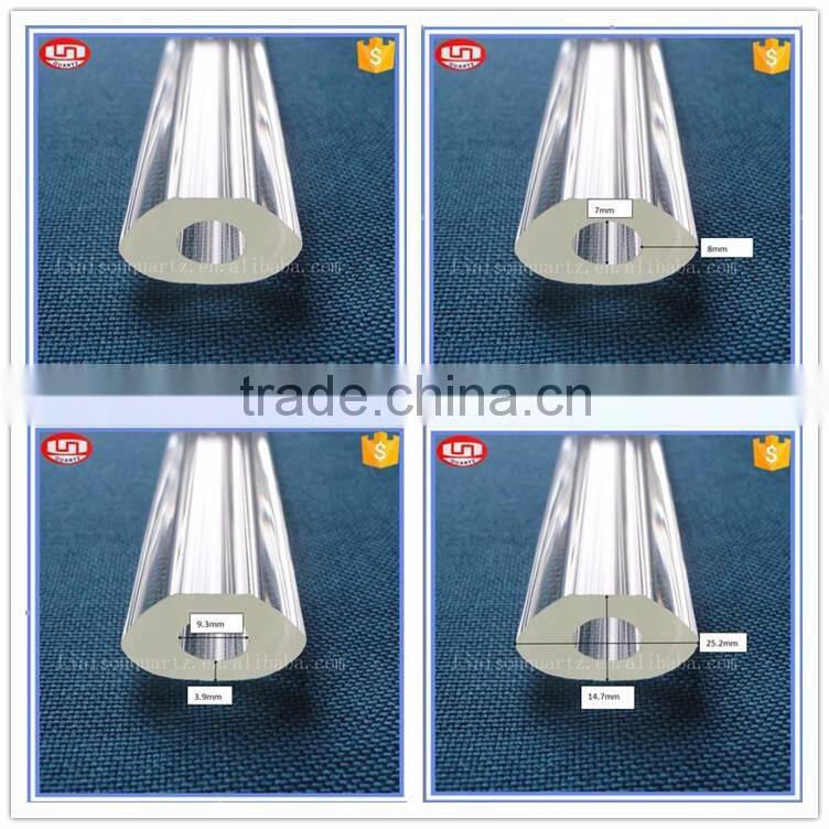 Hollow thick wall borosilicate glass tube
