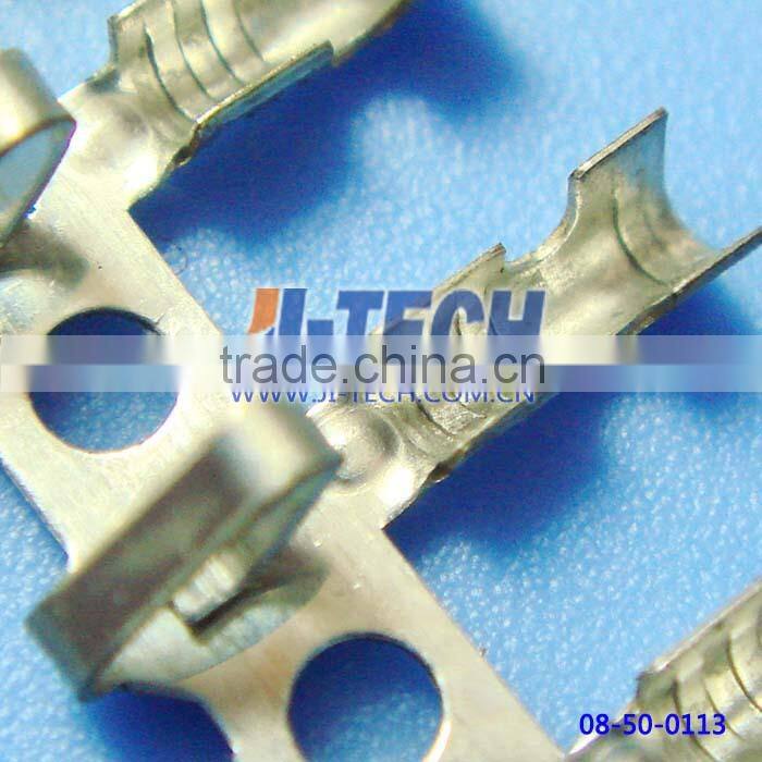 electronic componet Crimp Terminal 2759 series molex female connector 08-50-0113 crimp terminal 22-30 AWG Hot Tin Dip Plating