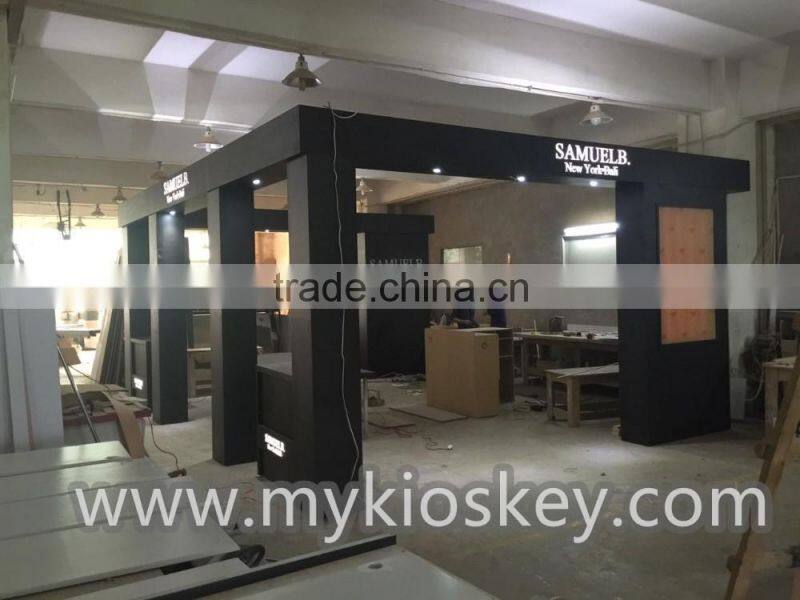 High grade jewellery exhibition jewellery display kiosk design and manufacture