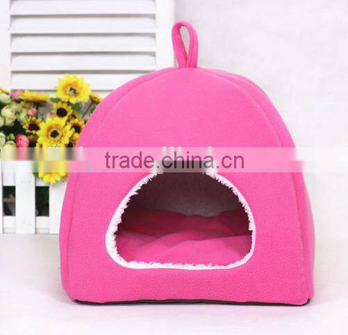 Soft plush Small Cotton Soft Dog Cat Pet Bed House