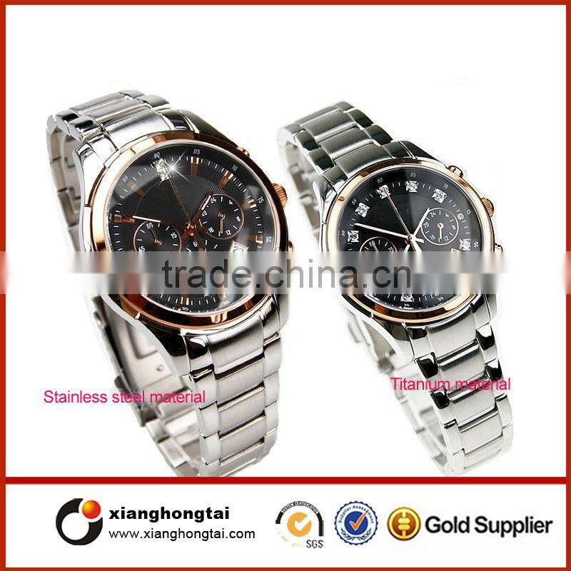 Stainless steel watchband