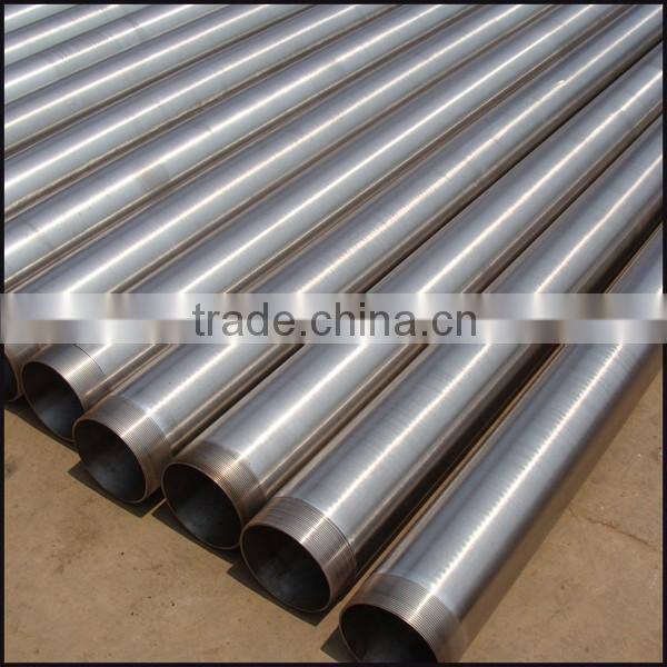 SUS 304 water well casing / stainless steel well casing pipe