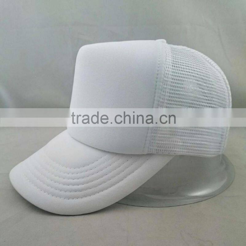 plain foam and mesh Trucker cap hat