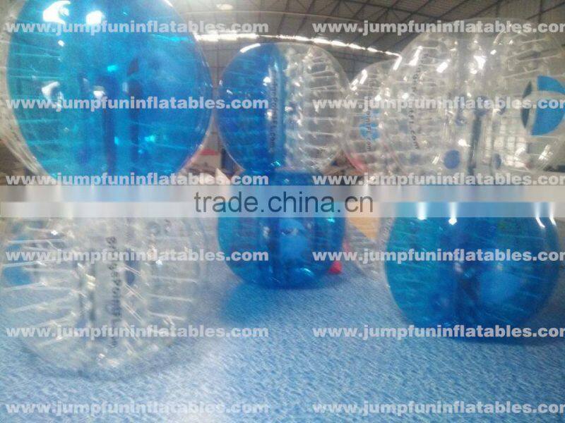 Adults Bubble Football made by PVC and TPU,Size customize Soccer Bumper Ball for commercial