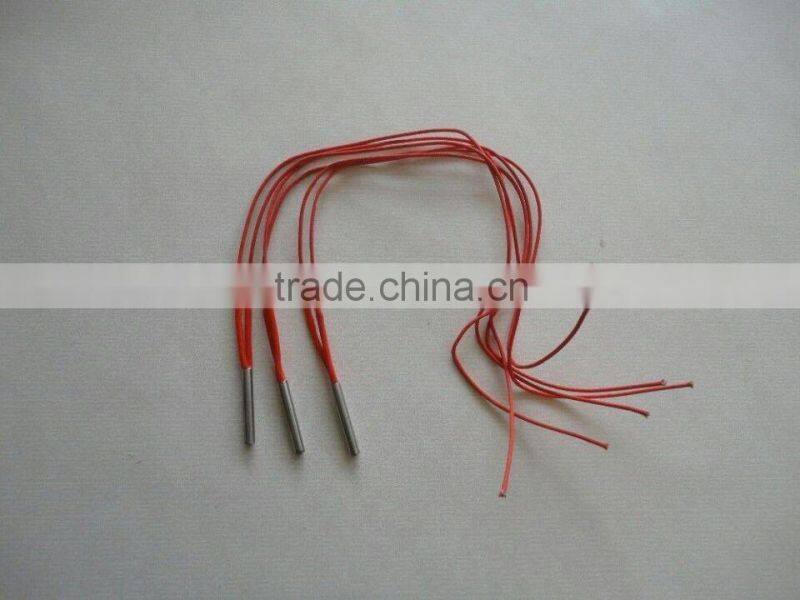 cartridge heater with internal thermocouple type K/J/E