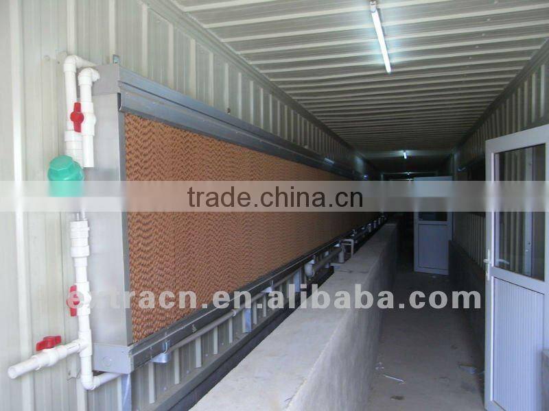 automatic poultry evaporative cooling pad
