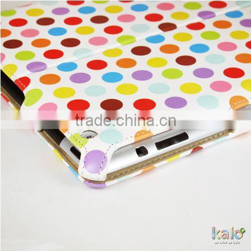 Colored leather case for iPad Air case