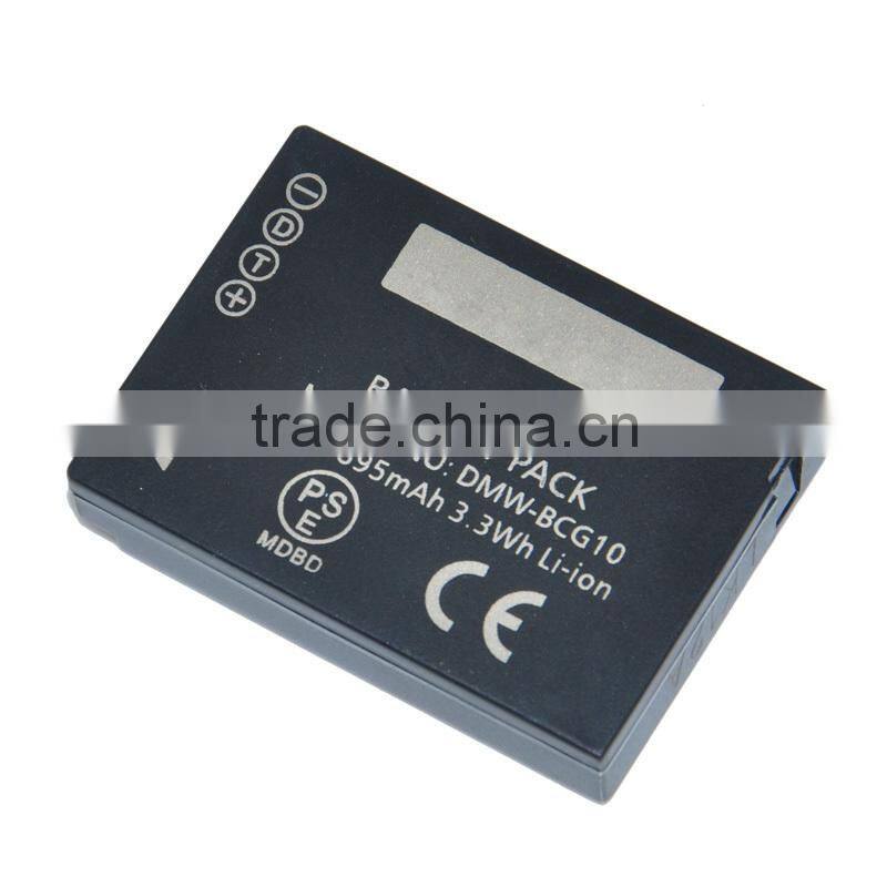 For Panasonic DMW-BCG10 Rechargeable Li-po Digital Battery Pack Factory OEM