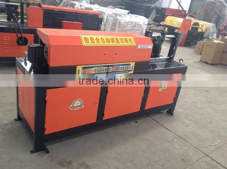 China automatic steel tube pipe straighting derusting straightener machine