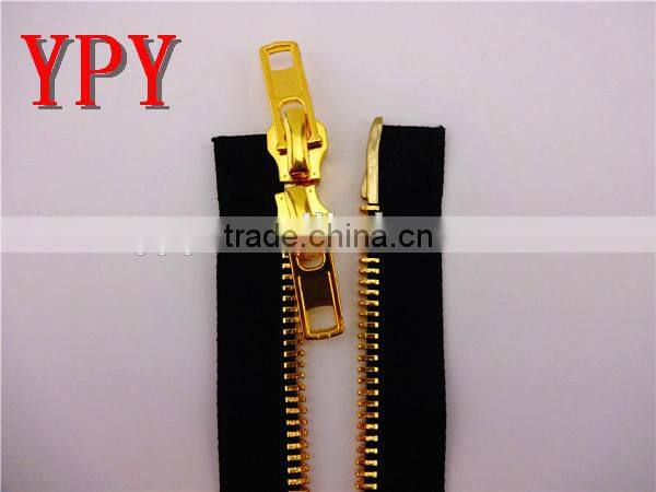 Open End Metal Zipper / Fastener