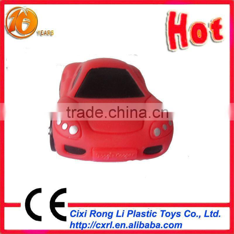 rubber car toy